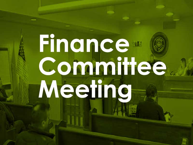 Finance Committee Meeting Minutes The City Of Ironton Finance Committee Meeting Minutes The City Of Ironton